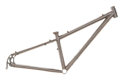 NEW (old stock) 2007 Seven Cycles XXS  Titanium Touring/Cross Disc Frame 26"/650 wheel