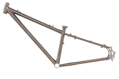 NEW (old stock) 2007 Seven Cycles XXS  Titanium Touring/Cross Disc Frame 26"/650 wheel