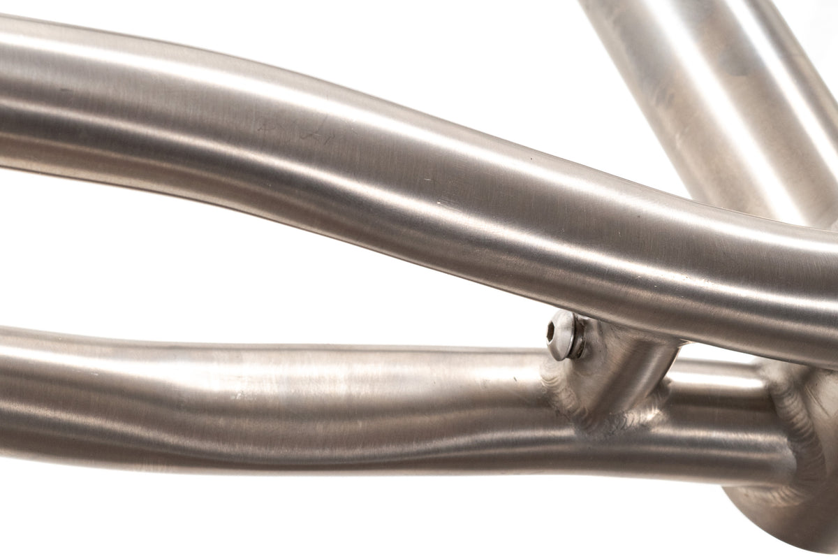 NEW (old stock) 2007 Seven Cycles XXS  Titanium Touring/Cross Disc Frame 26"/650 wheel
