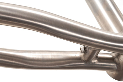 NEW (old stock) 2007 Seven Cycles XXS  Titanium Touring/Cross Disc Frame 26"/650 wheel