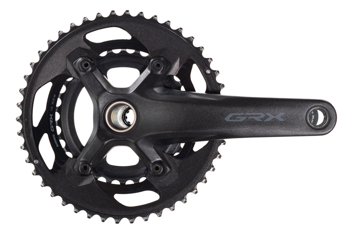 USED Shimano GRX FC-RX600-2 170mm 2x11 speed Crankset 46x30T Gravel Adventure