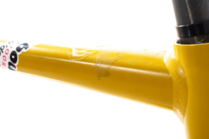 USED REI Co-Op ADV 2.3 Large Gravel Bike Frame Aluminum w/ Carbon Fork 12mm Thru Axle Yellow