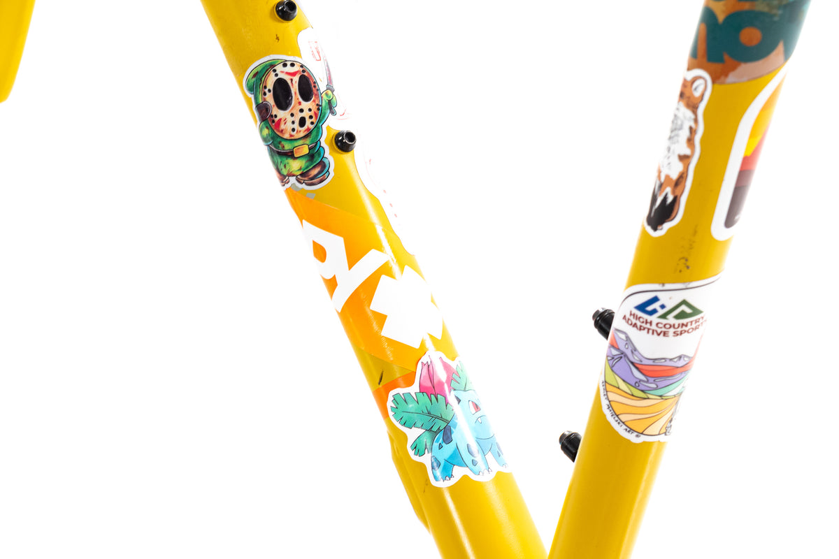 USED REI Co-Op ADV 2.3 Large Gravel Bike Frame Aluminum w/ Carbon Fork 12mm Thru Axle Yellow