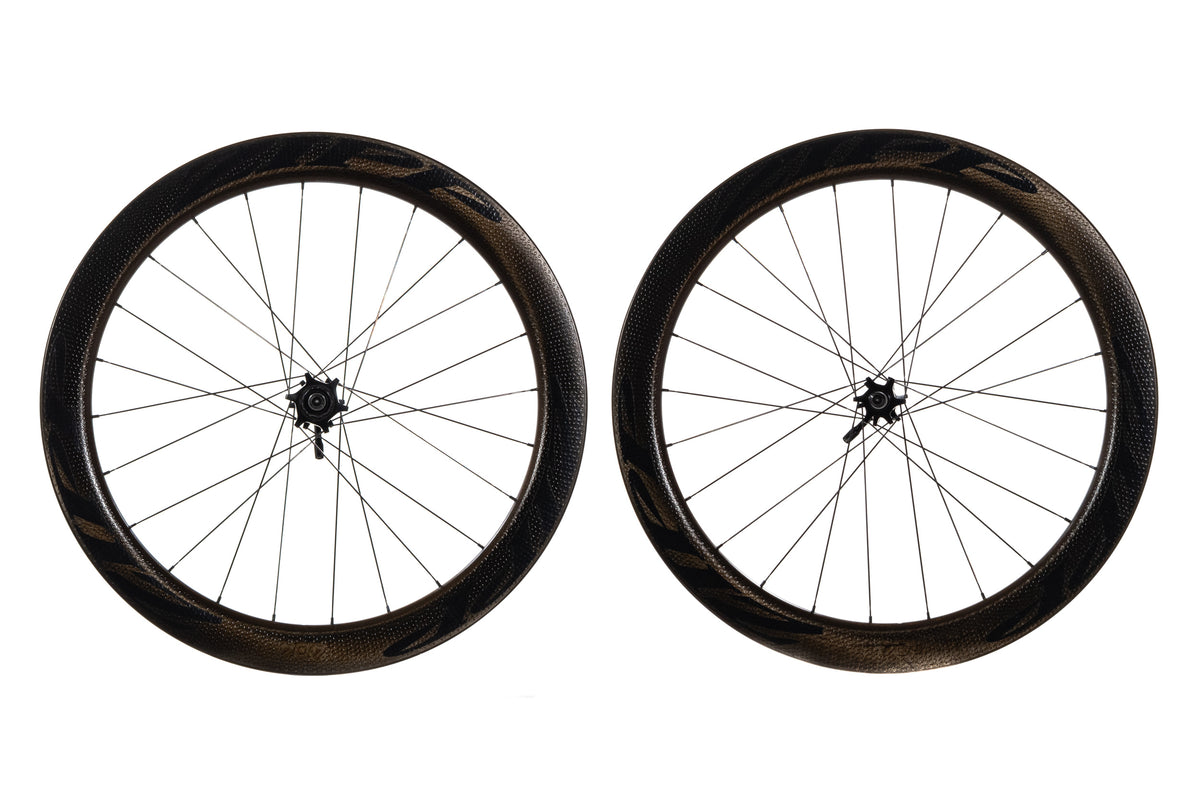 USED Zipp 404 Carbon QR 6-Bolt Disc Wheelset