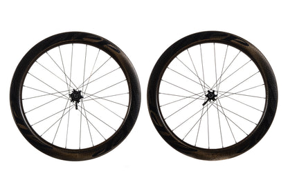 USED Zipp 404 Carbon QR 6-Bolt Disc Wheelset