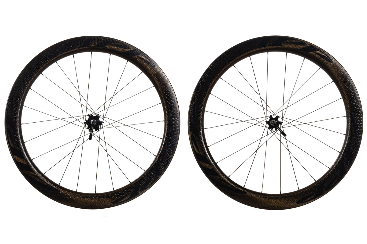 USED Zipp 404 Carbon QR 6-Bolt Disc Wheelset