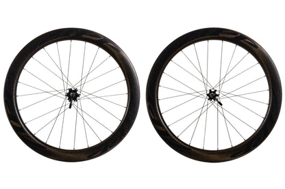USED Zipp 404 Carbon QR 6-Bolt Disc Wheelset