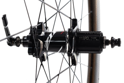 USED Zipp 404 Carbon QR 6-Bolt Disc Wheelset