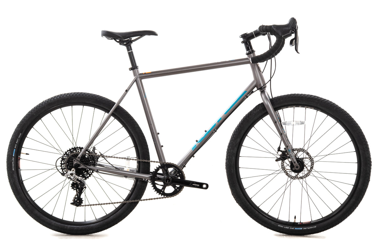 NEW *Demo 2021 Kona Rove DL Steel Gravel Bike 56cm SRAM Rival 1x11 650b Gray