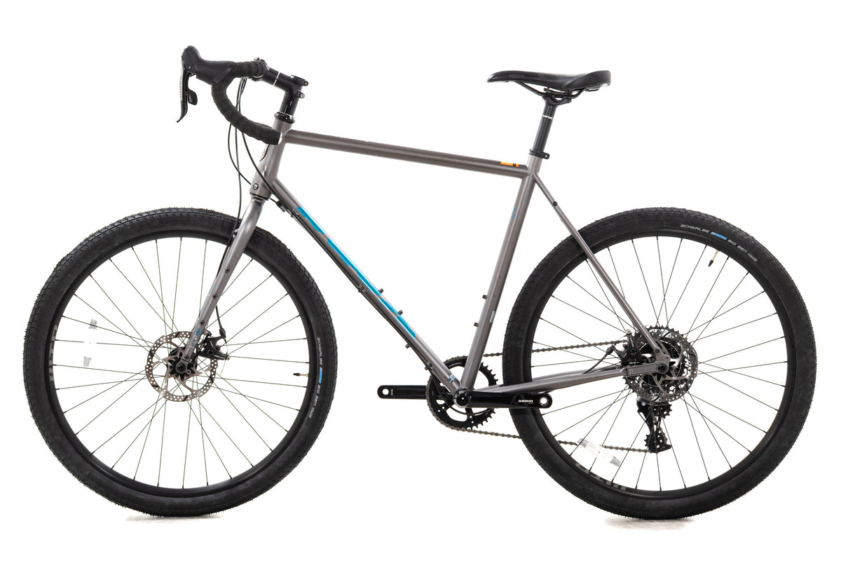 NEW *Demo 2021 Kona Rove DL Steel Gravel Bike 56cm SRAM Rival 1x11 650b Gray