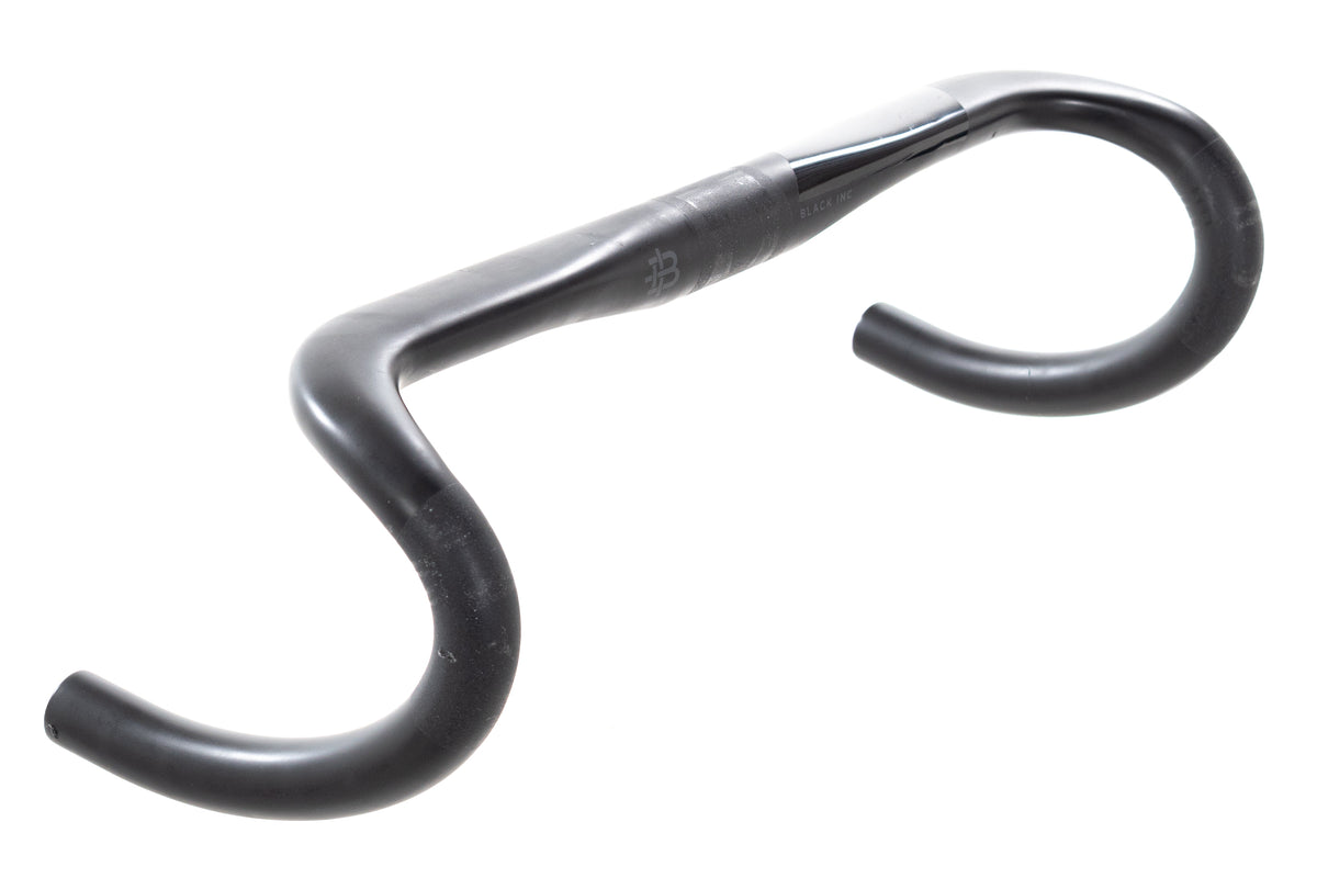 USED Black Inc 40cm Carbon Drop Road Handlebar 31.8mm Clamp 125mm Drop 80mm Reach
