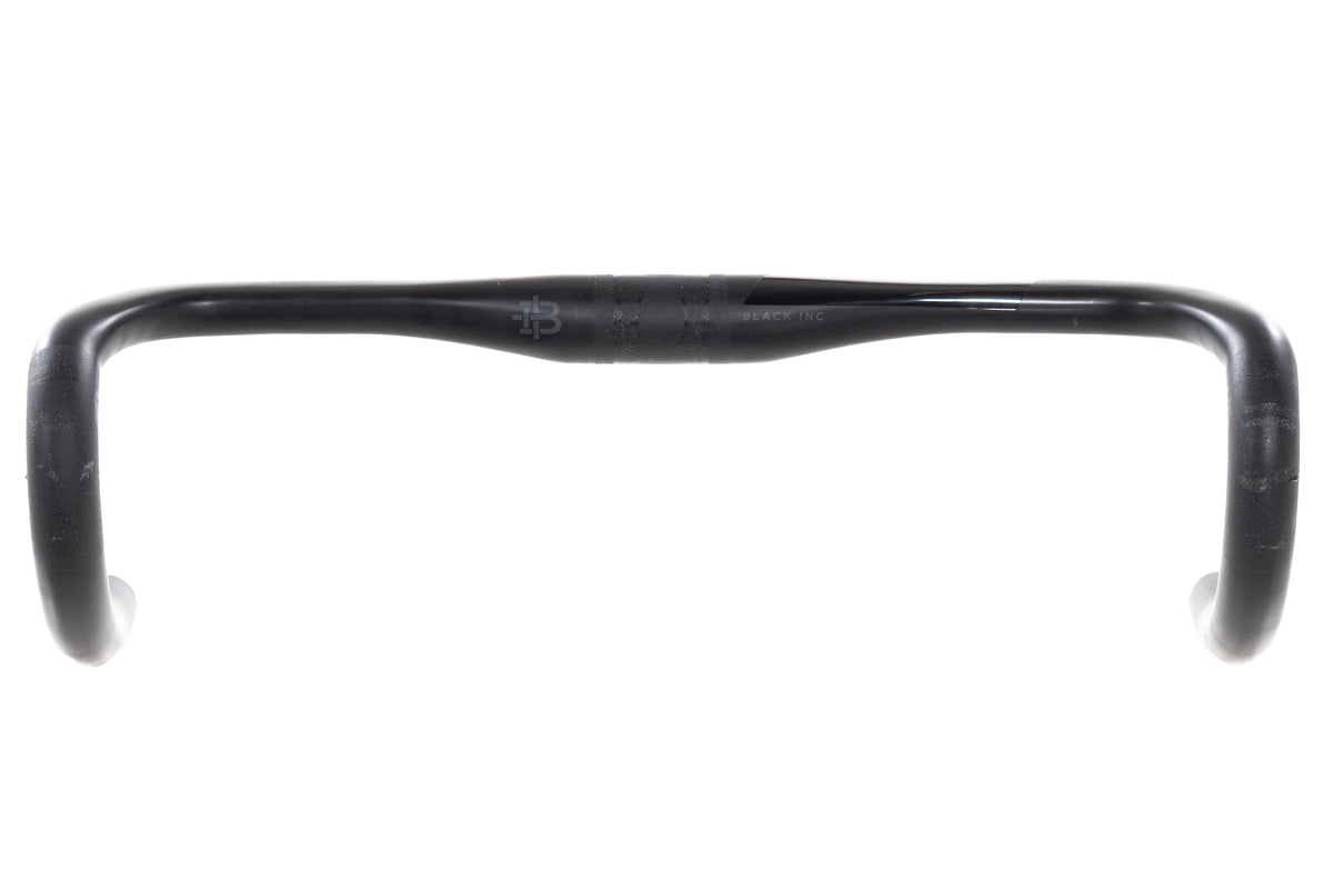 USED Black Inc 40cm Carbon Drop Road Handlebar 31.8mm Clamp 125mm Drop 80mm Reach