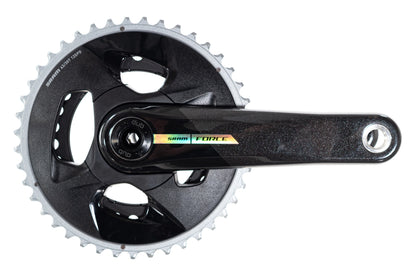 NEW (take off) SRAM Force AXS Wide Crankset 2x12 Speed, Carbon, DUB, D2, 43/30t 172.5mm