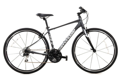 USED Cannondale Quick 4 Medium Fitness Hybrid Shimano Alivio 3x8 spd Carbon Fork
