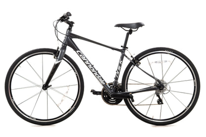 USED Cannondale Quick 4 Medium Fitness Hybrid Shimano Alivio 3x8 spd Carbon Fork