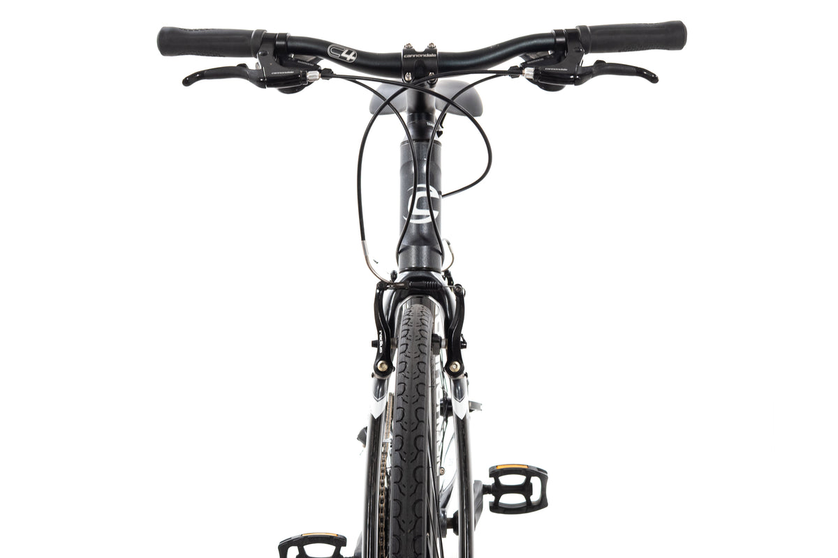 USED Cannondale Quick 4 Medium Fitness Hybrid Shimano Alivio 3x8 spd Carbon Fork