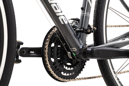 USED Cannondale Quick 4 Medium Fitness Hybrid Shimano Alivio 3x8 spd Carbon Fork