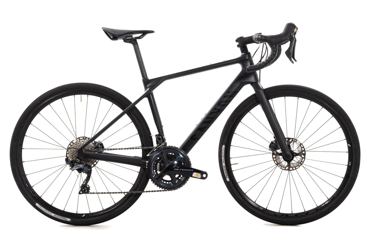 USED 2021 Canyon Endurace CF SL8 Disc XXS Carbon Road Bike 650b Stealth Black Ultegra 2x11 Speed&nbsp;