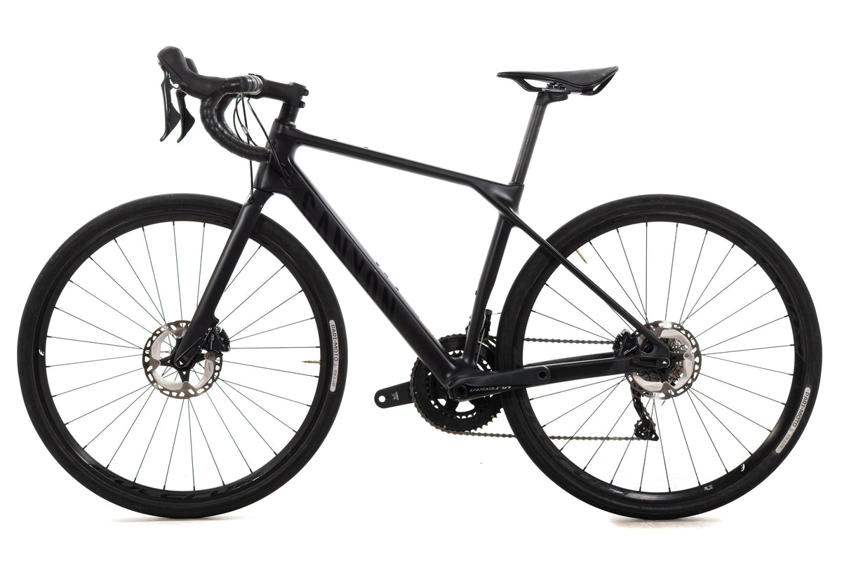 USED 2021 Canyon Endurace CF SL8 Disc XXS Carbon Road Bike 650b Stealth Black Ultegra 2x11 Speed&nbsp;
