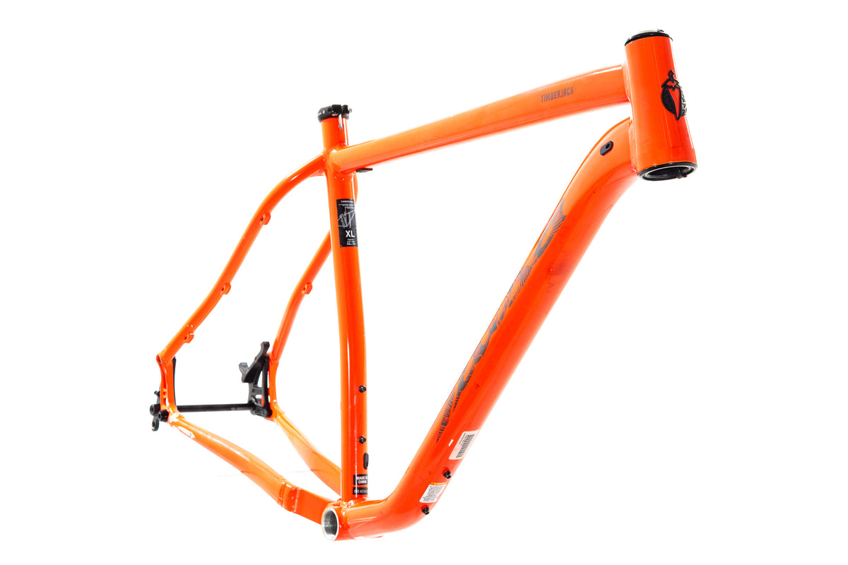 USED 2017 Salsa Timberjack Hardtail Mountain Bike Frame XL 29/27.5" Orange