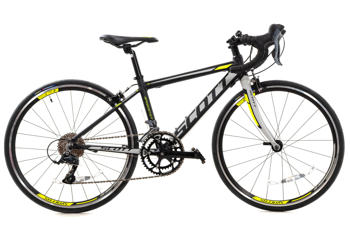 NEW (old stock) 2017 Scott Speedster 24 Jr. Youth/Kids Road Bike Aluminum Shimano 2x8 speed Drop Bar Black