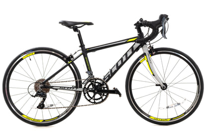 NEW (old stock) 2017 Scott Speedster 24 Jr. Youth/Kids Road Bike Aluminum Shimano 2x8 speed Drop Bar Black