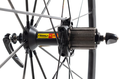 USED Mavic Ksyrium R-SYS SLR Clincher Exalith Rim Brake Wheelset Shimano/SRAM 11 Speed 700C Carbon Spoke