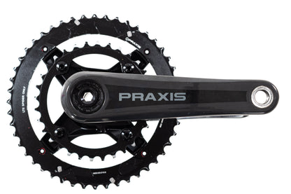 USED Praxis Zayante 165mm Carbon Crankset 48/32T Sub Compact