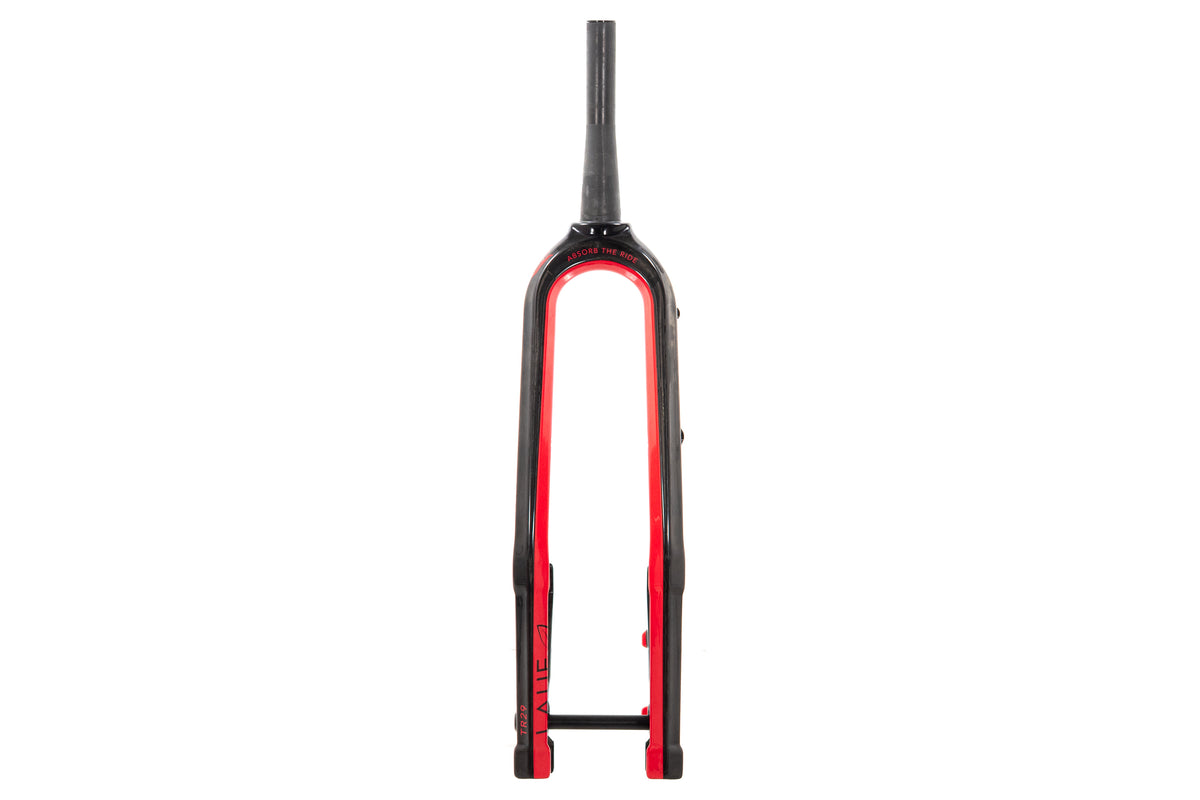 USED Lauf Trail Racer TR29 non-boost Carbon Mountain Fork 15x100mm Spring Suspension Tapered
