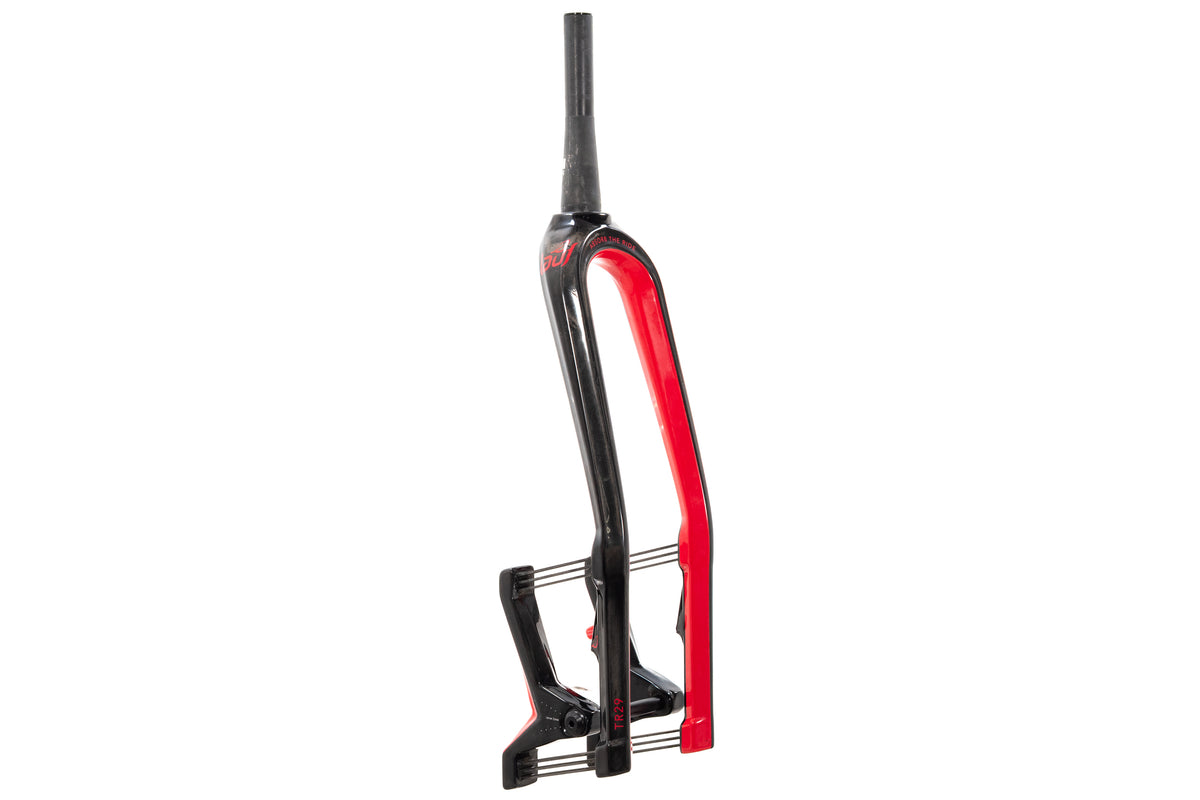 USED Lauf Trail Racer TR29 non-boost Carbon Mountain Fork 15x100mm Spring Suspension Tapered