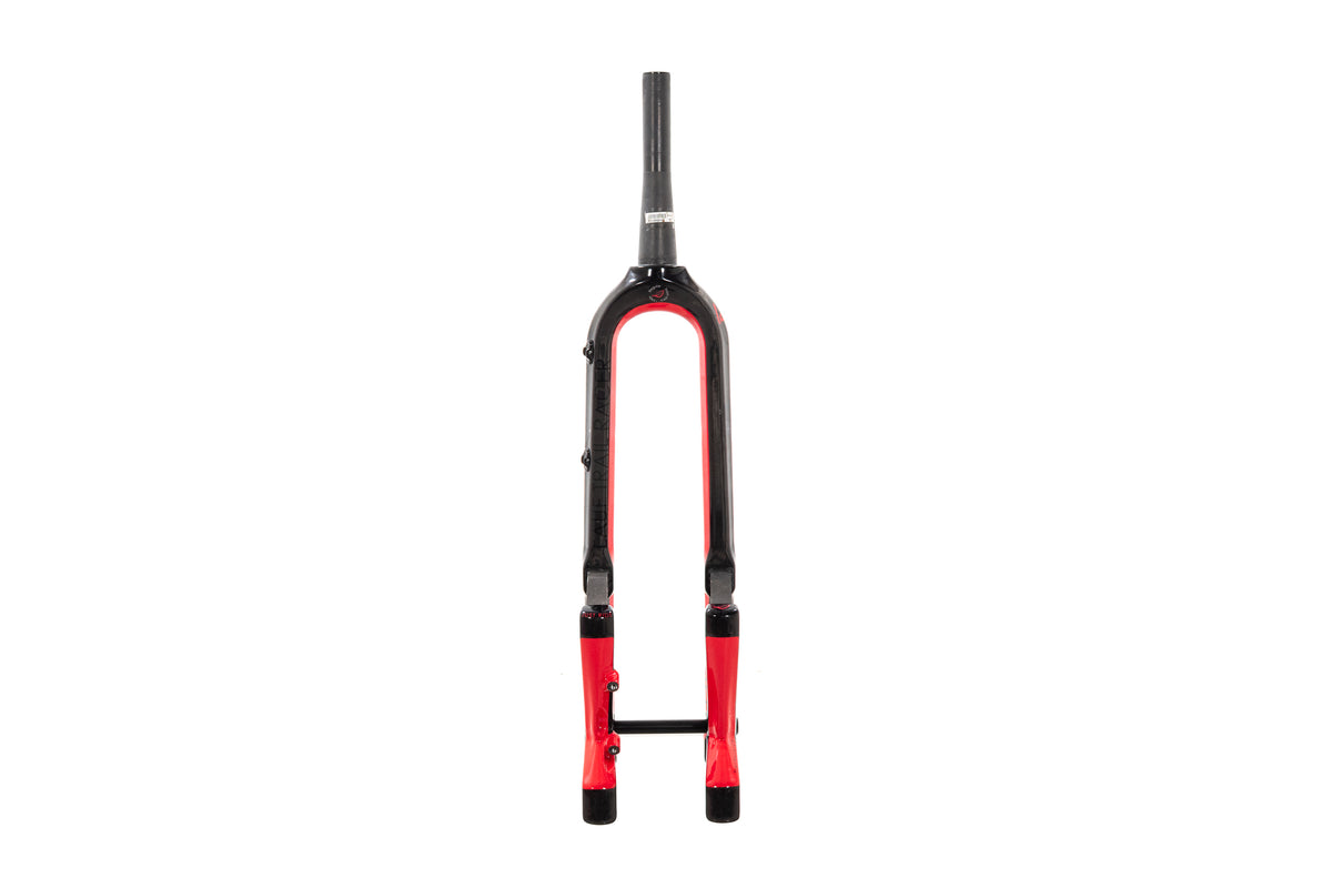 USED Lauf Trail Racer TR29 non-boost Carbon Mountain Fork 15x100mm Spring Suspension Tapered