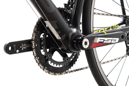 USED 2014 Focus Izalco Max 3.0 XL Carbon Road Bike Shimano Ultegra 2x11 Rim Brake Black