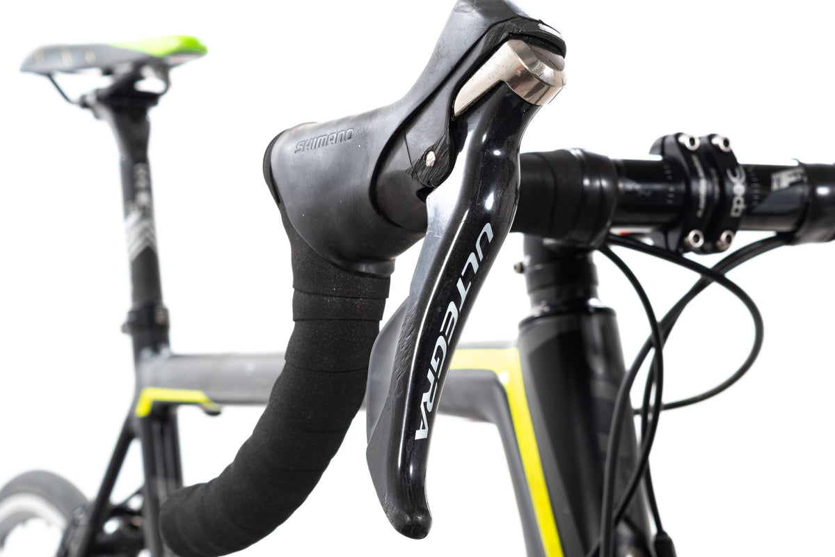 USED 2014 Focus Izalco Max 3.0 XL Carbon Road Bike Shimano Ultegra 2x11 Rim Brake Black