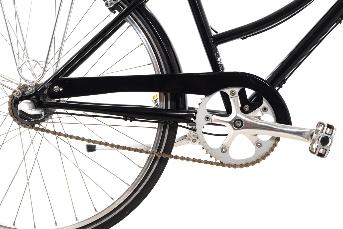 USED Linus Dutchi 3i Small 3 speed Dutch Style Urban Cruiser Black Step Thru Shimano Nexus Internal Shift Hub