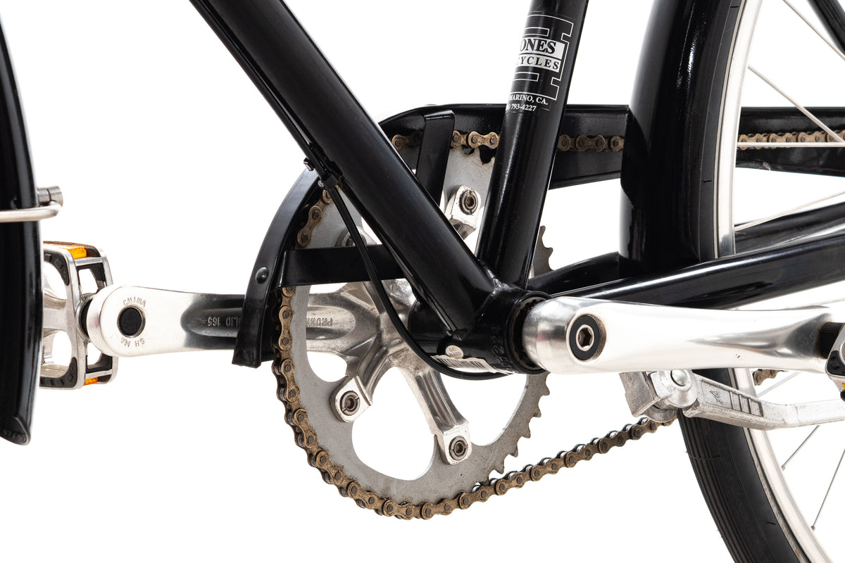 USED Linus Dutchi 3i Small 3 speed Dutch Style Urban Cruiser Black Step Thru Shimano Nexus Internal Shift Hub