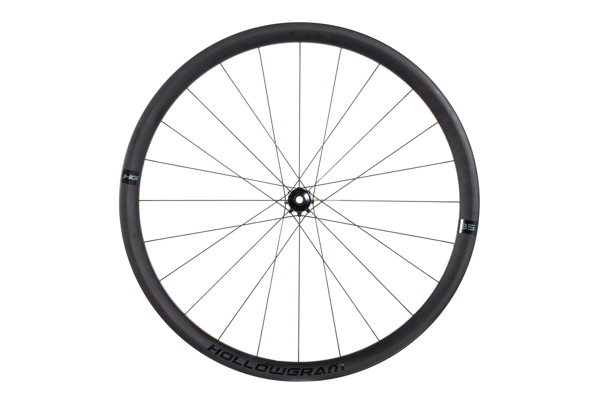 USED Cannondale Hollowgram 35 700C Front Carbon Wheel CL Disc 12x100mm Thru Axle