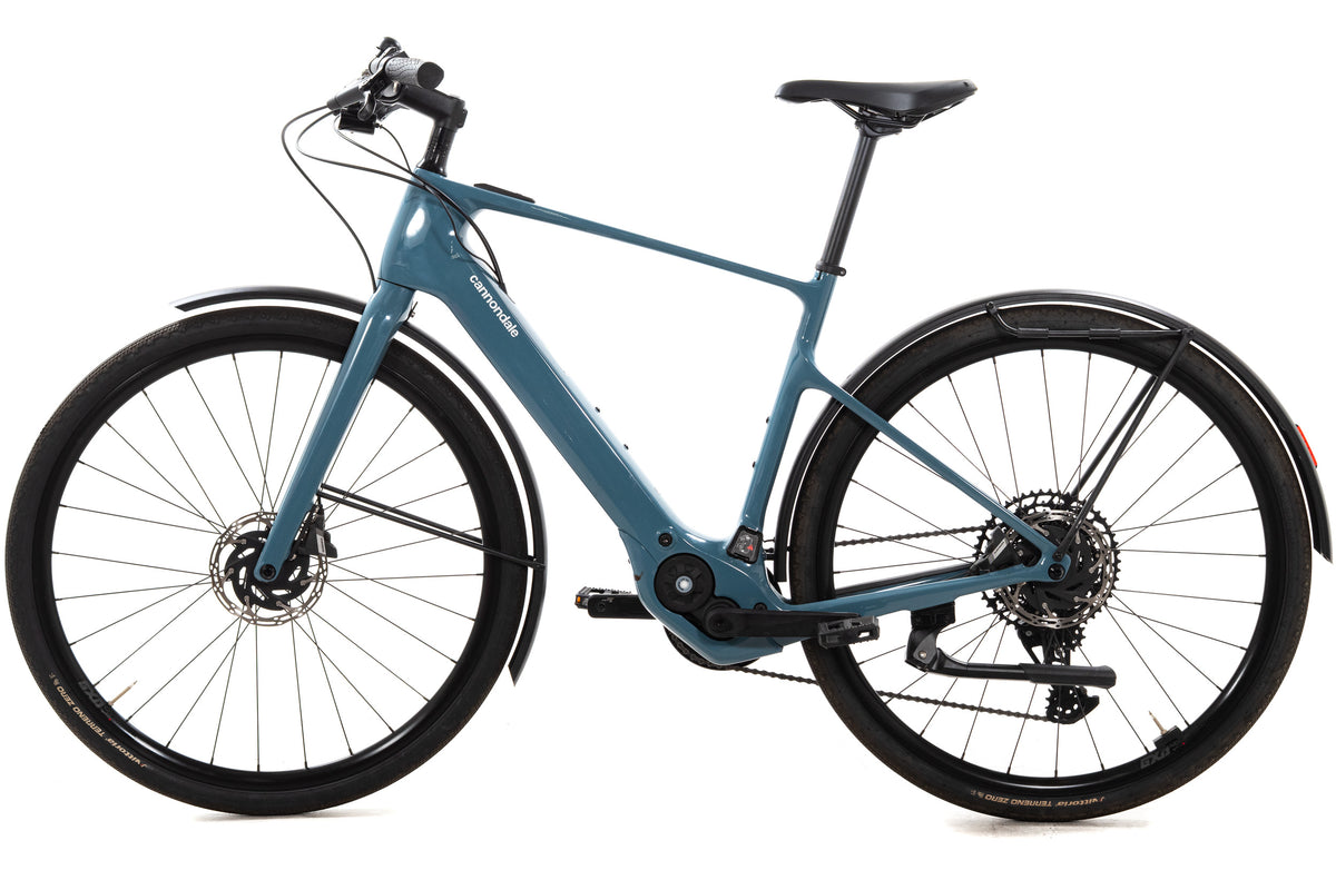 USED 2025 Cannondale Tesoro Neo Carbon 2 Electric Commuter Bike Medium Bosch Motor SRAM Apex Eagle