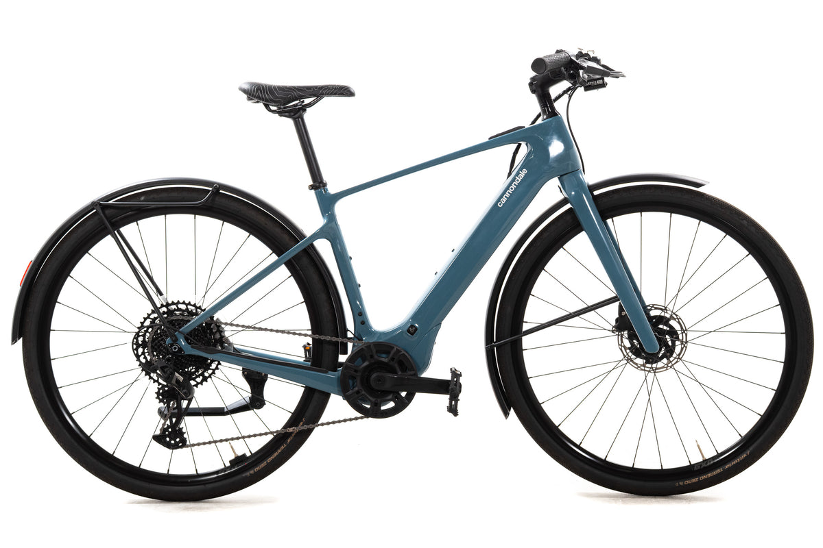 USED 2025 Cannondale Tesoro Neo Carbon 2 Electric Commuter Bike Small Bosch Motor SRAM Apex Eagle