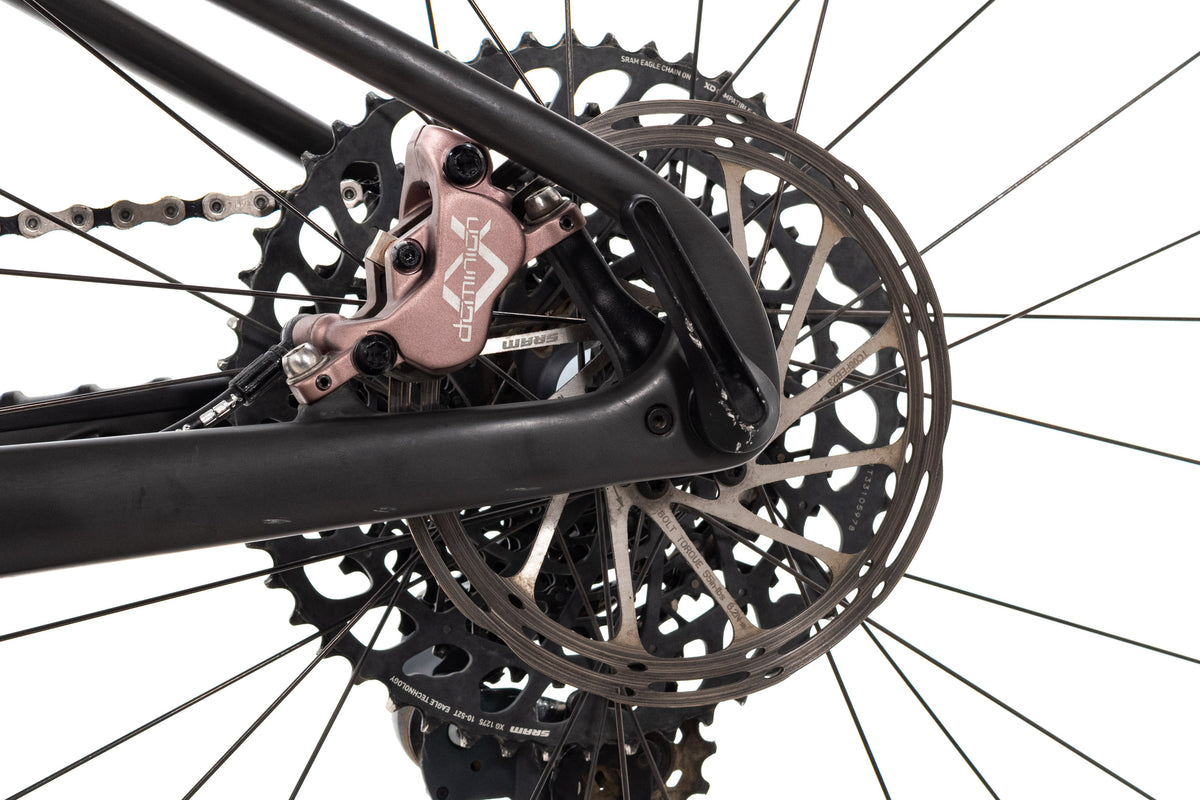 USED 2024 Cervelo ZFS-5 Medium Carbon Full Suspension Mountain Bike SRAM GX Eagle Roval Carbon Wheels