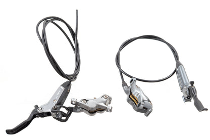 USED SRAM Level Bonze Stealth 4-Piston Hydraulic Disc Brake Lever and Caliper Set Post Mount