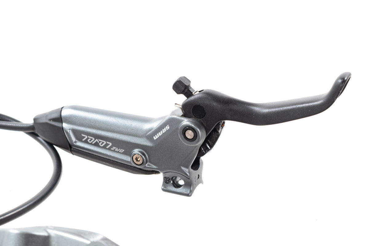 USED SRAM Level Bonze Stealth 4-Piston Hydraulic Disc Brake Lever and Caliper Set Post Mount