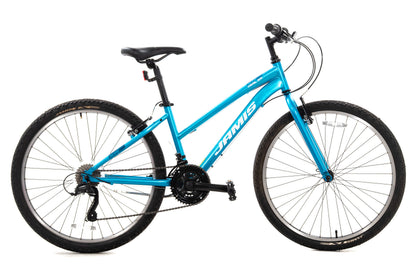 USED Jamis Trail XR Step Thru 26" Powder Blue 14" Small Hybrid Bike