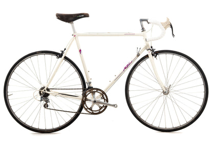 USED Vintage Late 1980's Specialized Allez 56cm Lugged Steel Road Bike Suntour Sprint 9000 2x6 speed White AS IS