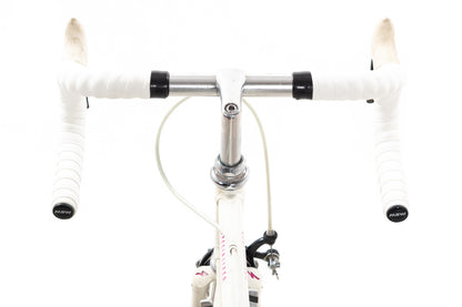 USED Vintage Late 1980's Specialized Allez 56cm Lugged Steel Road Bike Suntour Sprint 9000 2x6 speed White AS IS