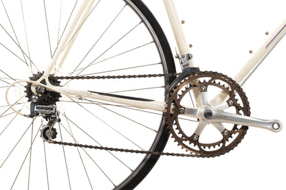 USED Vintage Late 1980's Specialized Allez 56cm Lugged Steel Road Bike Suntour Sprint 9000 2x6 speed White AS IS
