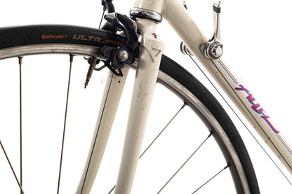 USED Vintage Late 1980's Specialized Allez 56cm Lugged Steel Road Bike Suntour Sprint 9000 2x6 speed White AS IS