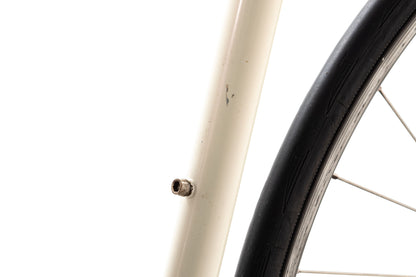 USED Vintage Late 1980's Specialized Allez 56cm Lugged Steel Road Bike Suntour Sprint 9000 2x6 speed White AS IS