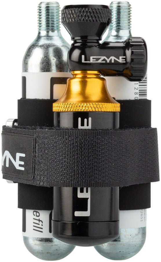 NEW Lezyne CO2 Blaster Inflater and Tubeless Repair Kit with two 20g Cartridges