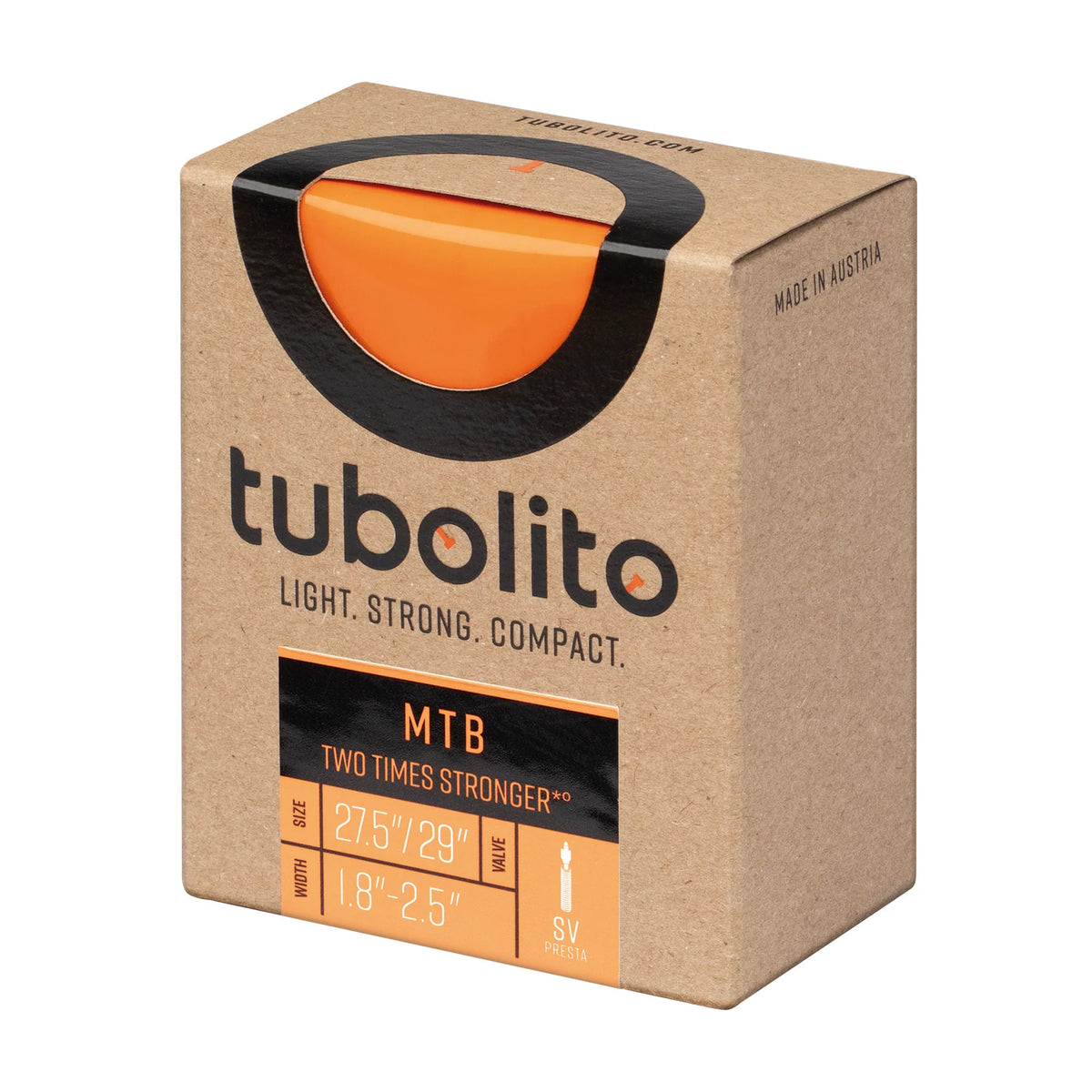 NEW Tubolito Tubo MTB Tube - 27.5/29 x 1.8-2.5" 42mm Presta Valve