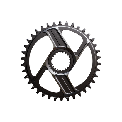 NEW Shimano XTR SM-CRM96 1x Direct Mount Chainring - Shimano Direct Mount, For 12-Speed HG+ Chain, Fits M9200 and M9220 Crank, Dark Gray - Around the Cycle